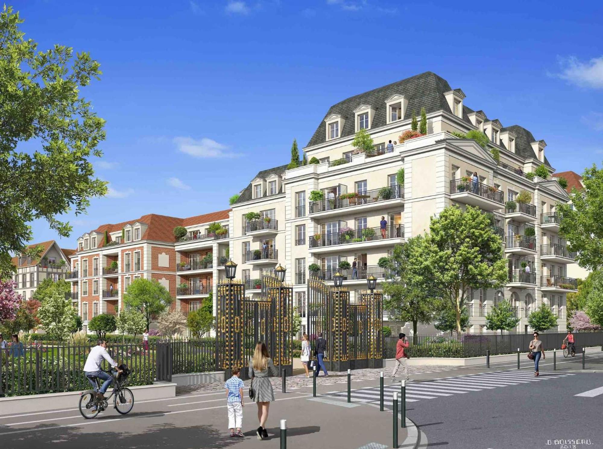 Les Residences De Djibril 勒布朗-梅尼尔 外观 照片